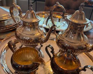 Silverplate and other metal items