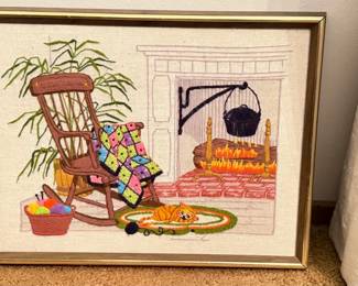 Framed Needlework