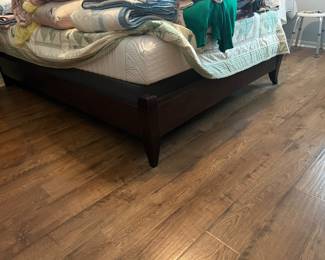 Queen bed frame very nice 