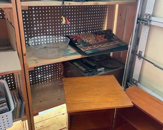 Media cabinet - reel to reel machine, 