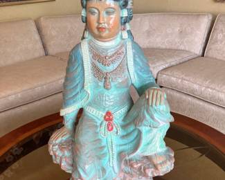 Large 24" chalk statue, Universal Statuary 1977