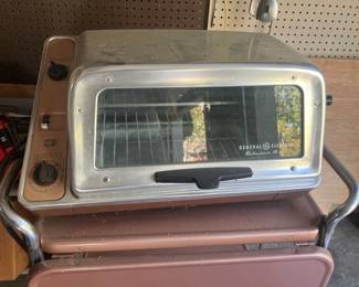 Vintage GE rotisserie oven