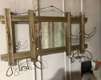 Antique hat and coat rack