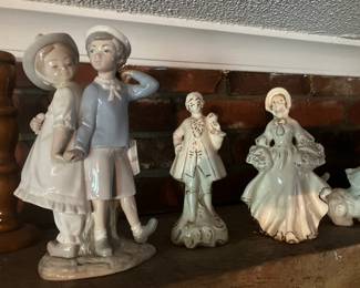 Porcelain figures