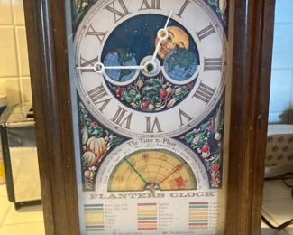 Planter's clock