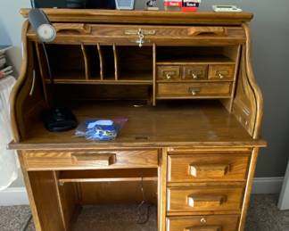 Small roll top desk