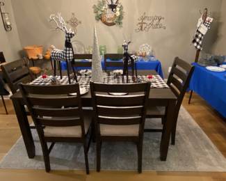 Dining table for 6
