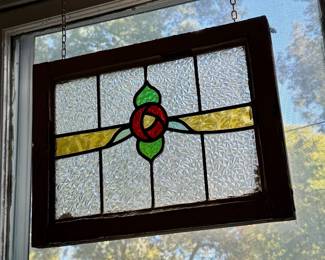 Hand crafted stain glass decor