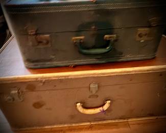 Vintage steamer suitcase