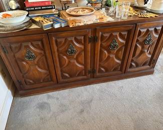 Vintage Buffet Cabinet - $50