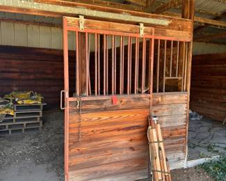 Stall Doors Wood/Iron - $75 ea
