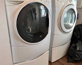 Washer & Dryer with Bases - works great - $400/pair