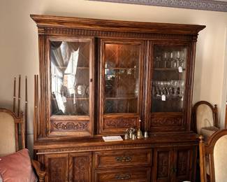 Vintage China Cabinet - $75