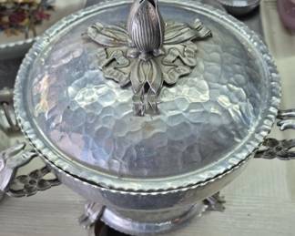 Rodney Kent Hammered Aluminum Chafing Dishes