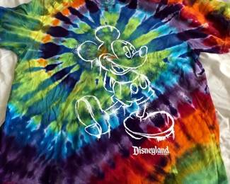 disney mickey mouse tie dye
