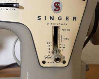 Singer Fashion Mate Model 237. A 1960s workhorse that sewists still love.