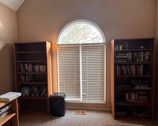 Bookcase for sale and books