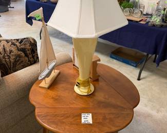 Vintage Ethan Allen MCM dropleaf end table