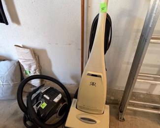 Riccar upright vacuum, Titan T1400 canister vacuum