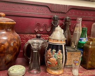 Lot 7313282: German Steins, Hemingray Insulators & Antique Books Group