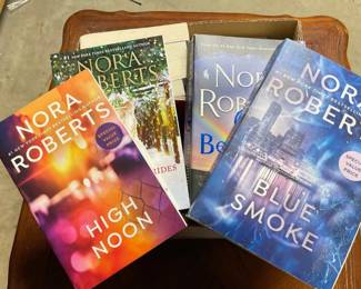 Lot 7312528: Vintage Paperbacks: Han Solo's Revenge, Burroughs Tarzan, Little House Books & Nora Roberts