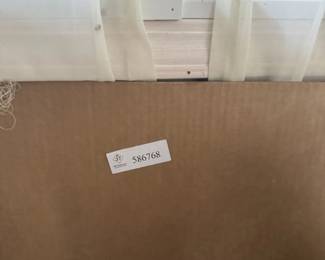 Lot 7313770: Large Flat Cardboard Packing Box