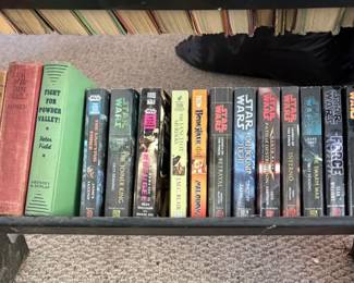 Lot 7312517: Star Wars Novel Grouping incl. Outbound Flight & Zane Grey Westerns