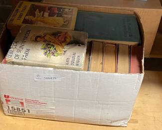 Lot 7313204: Vintage Book Group incl. Rebecca of Sunnybrook Farm & Fairy Tales