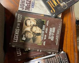 Lot 7312521: Western Classic DVD Grouping incl. Legends of the West 8-DVD Set