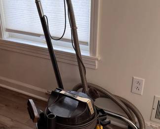 Lot 7312482: Vintage Rainbow Canister Vacuum Cleaner with Power Nozzle, Hose & Attachments