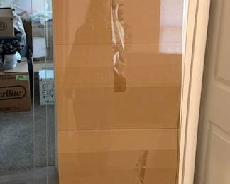Lot 7312761: Large Frameless Glass Door Panels with Protective Packaging - Architectural Glass