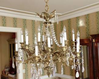 Rock Crystal Chandelier