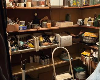 Shelves are full of surprises.