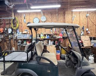 Club Car Precedent Golf Cart with Utility Bed