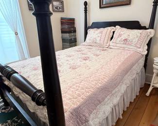 Classic Four-Poster Bed Frame