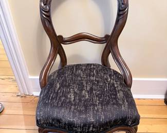 Victorian Balloon Back Side Chair