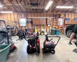 Toro Power Max Snowblower and Toro Power Clear Snowblower