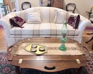 Vintage Oak Butler's Tray Coffee Table