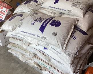 Wood stove pellets