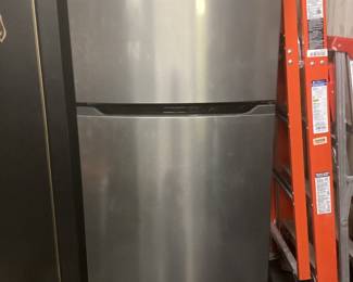Stainless shop refrigerator