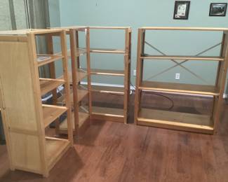 Container Store Scandinavian shelving