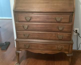 Drop down secretary desk