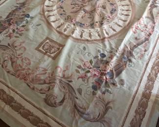 ROOM SIZE NEEDLEPOINT RUG