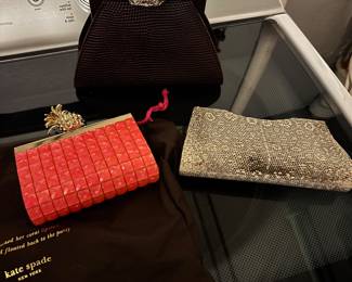 KATE SPADE, LIZARD PURSE BY LAI, GLEN MILLER FOR ANN TURK