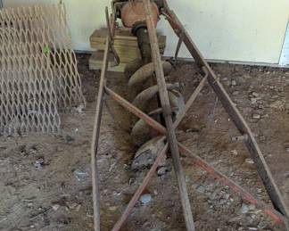 Post Hole Digger $600 no Discount Reserve