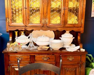 Beautiful 70’s Style Open Hearth Hutch