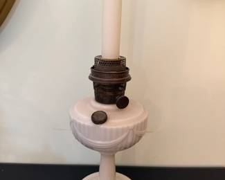 1940s Aladdin Tall Lincoln Drape Kerosene Lamp