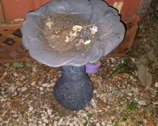 Bird bath ( rubber)