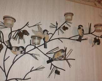 Nice wall hanging and candle holder