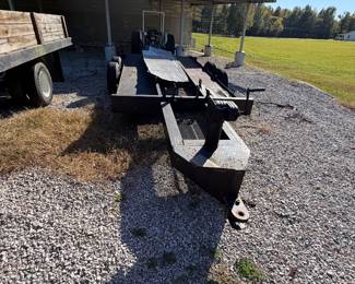 Auction Item 22' Equipment Trailer